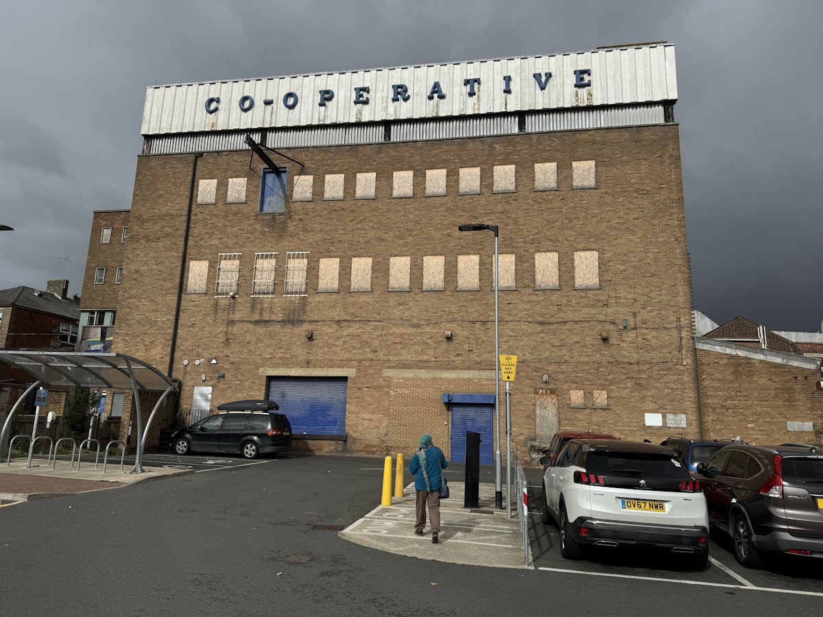 Car park behind the Co-op building